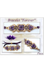 Free pattern Par Puca® Beads - Bracelet Forever